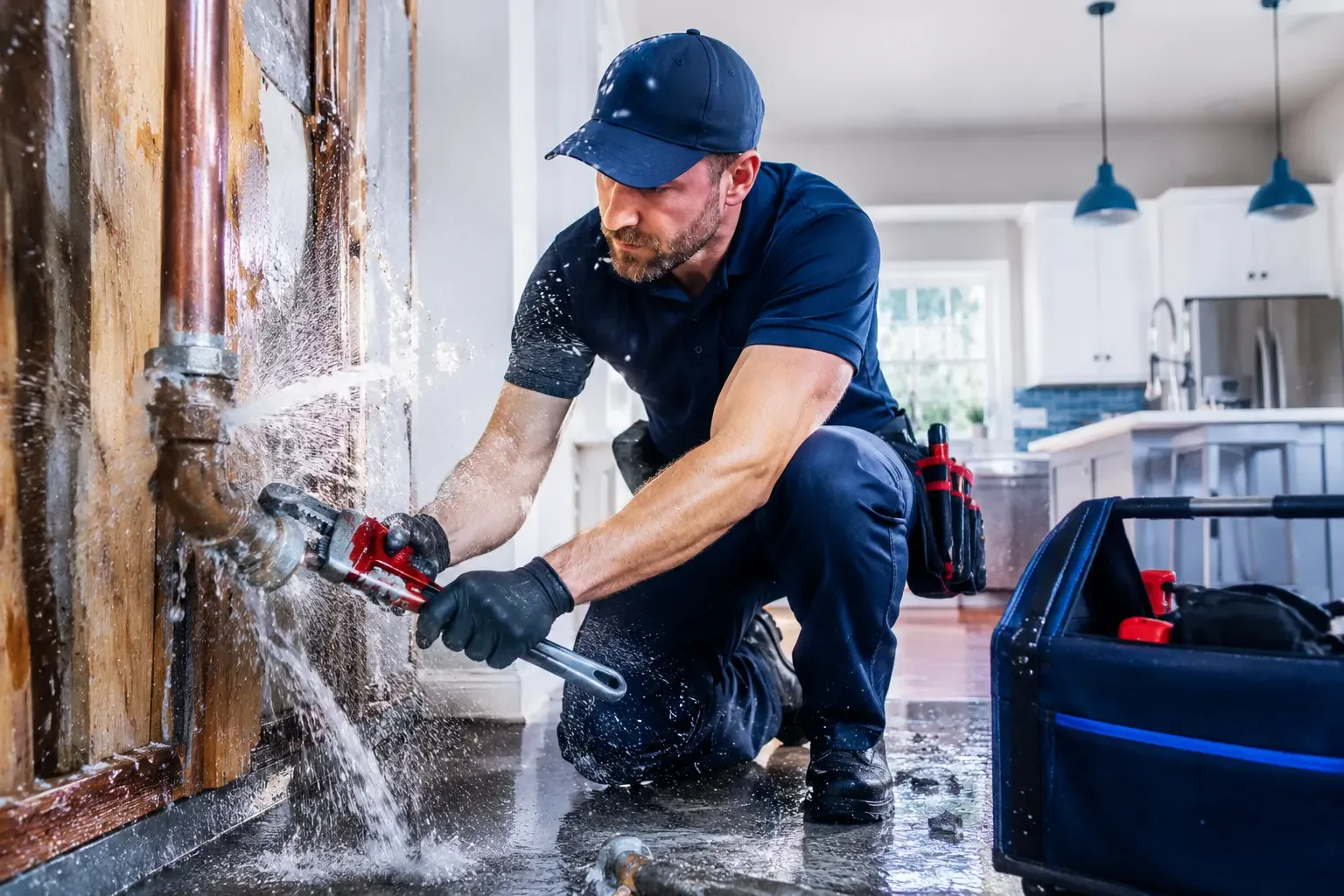 Local emergency pipe repair professionals in Colcord, OK